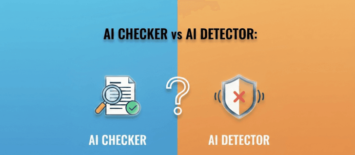 AI checker vs AI detector comparison guide