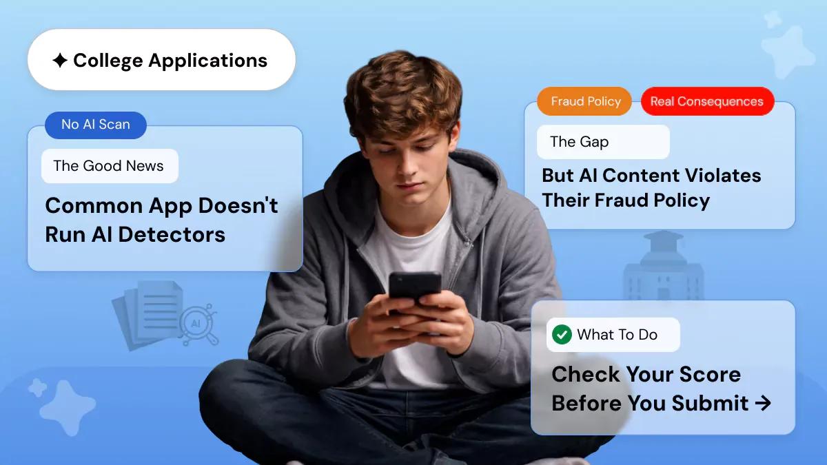 Does the Common App Check AI Activities Section