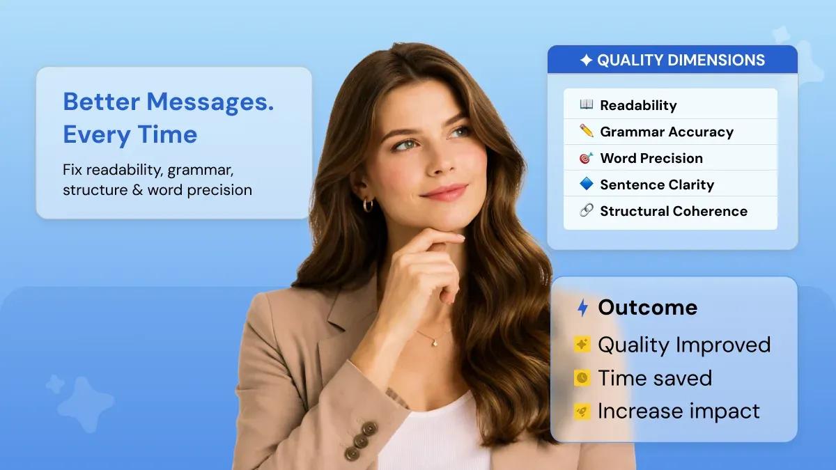 Text Quality Enhancer