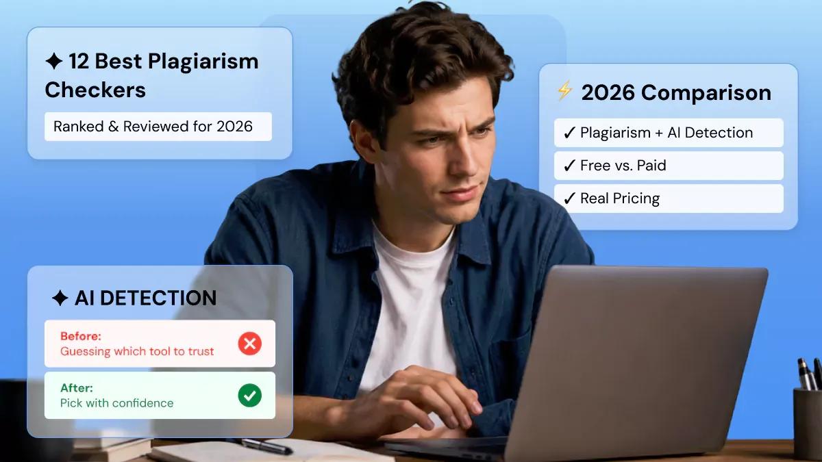 12 Best Plagiarism Checkers in 2026