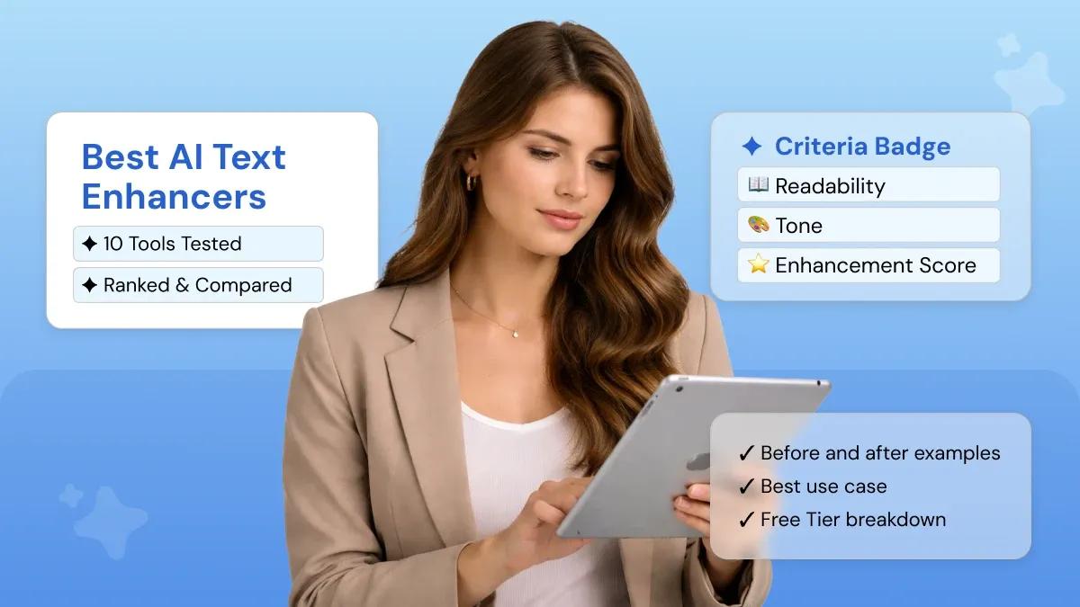 Best AI Text Enhancers