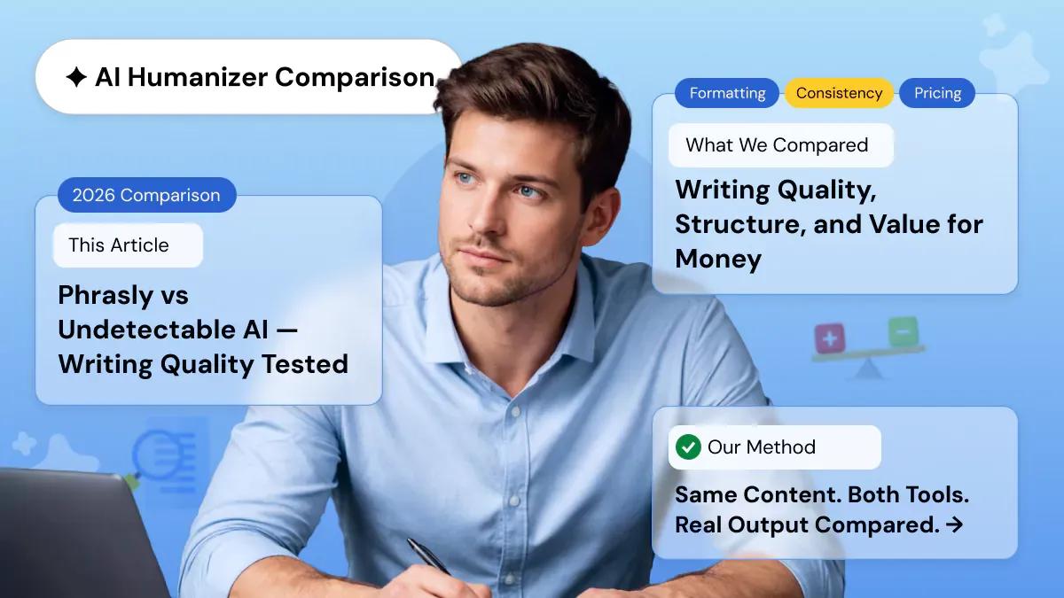 Phrasly vs Undetectable AI