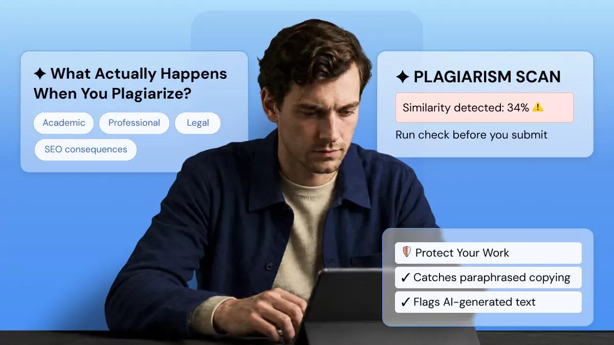 Consequences of plagiarism