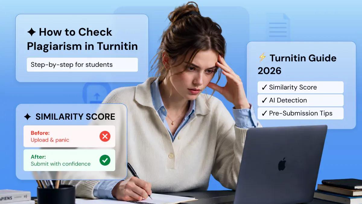 How to Check Plagiarism in Turnitin