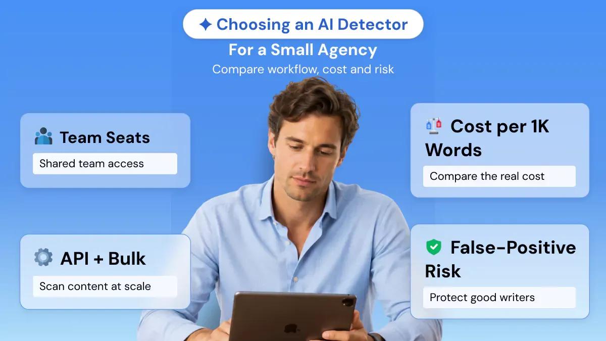 AI Content Detector for a Small Agency