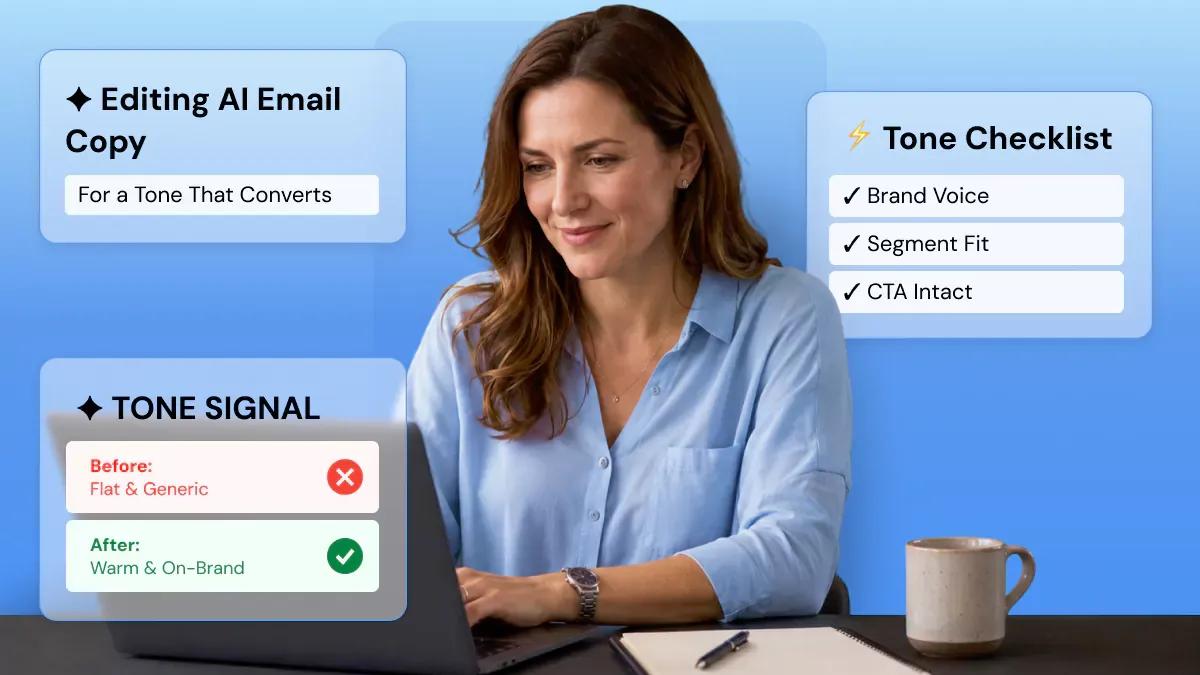 Editing AI Email Copy for a Tone That Converts