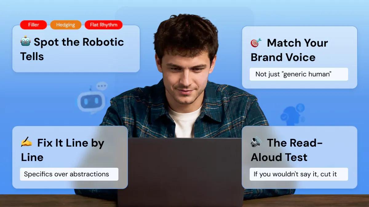 Make AI Marketing Copy Sound Human
