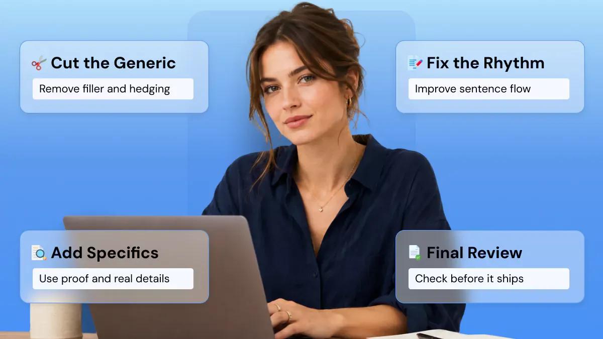 Self-Editing Workflow That Makes Writing Read Human