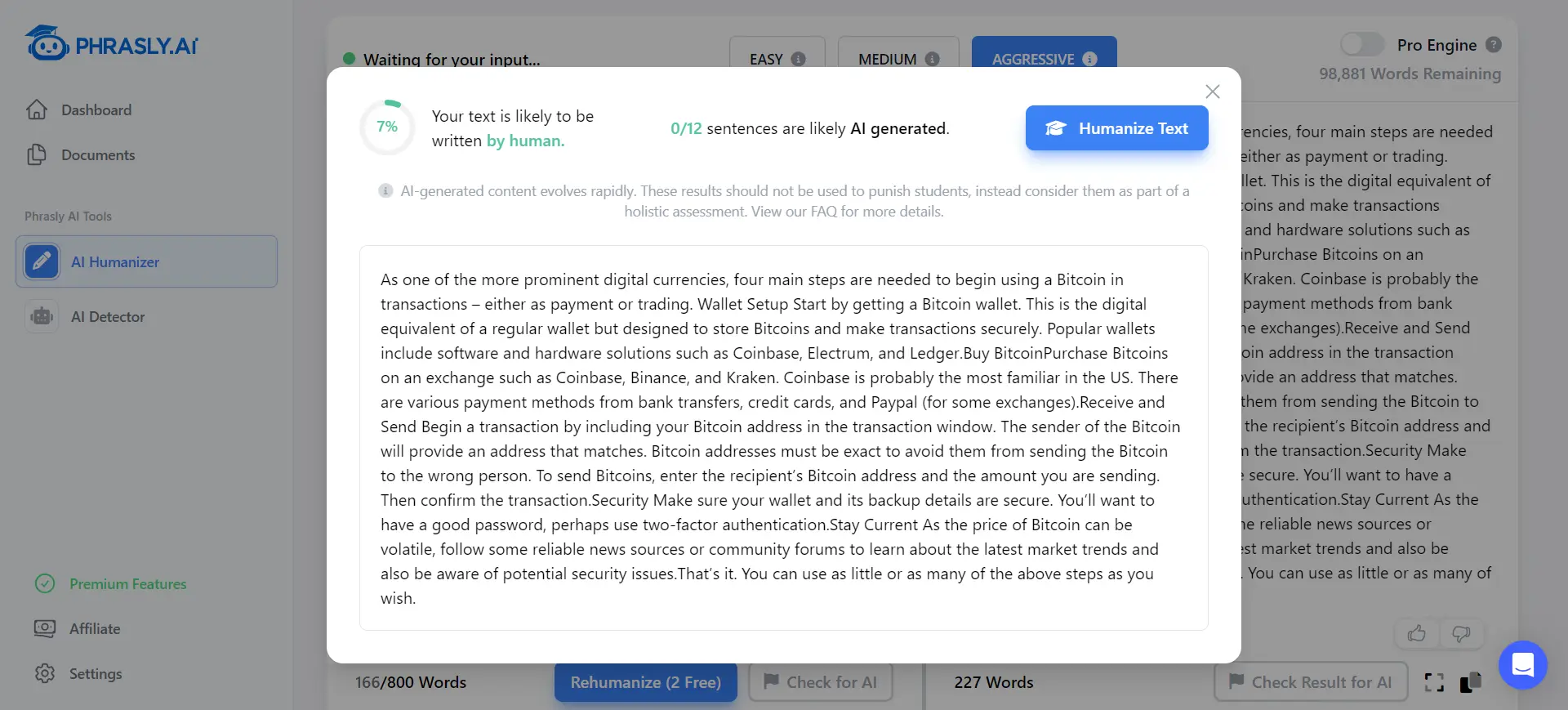 Phrasly AI Review - Does it Work and Beat AI Detectors?