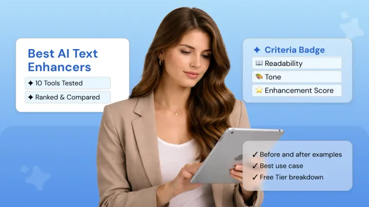Best AI Text Enhancers