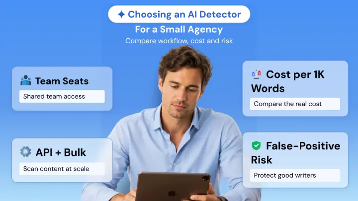 AI Content Detector for a Small Agency