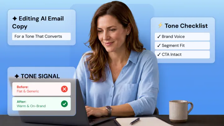 Editing AI Email Copy for a Tone That Converts